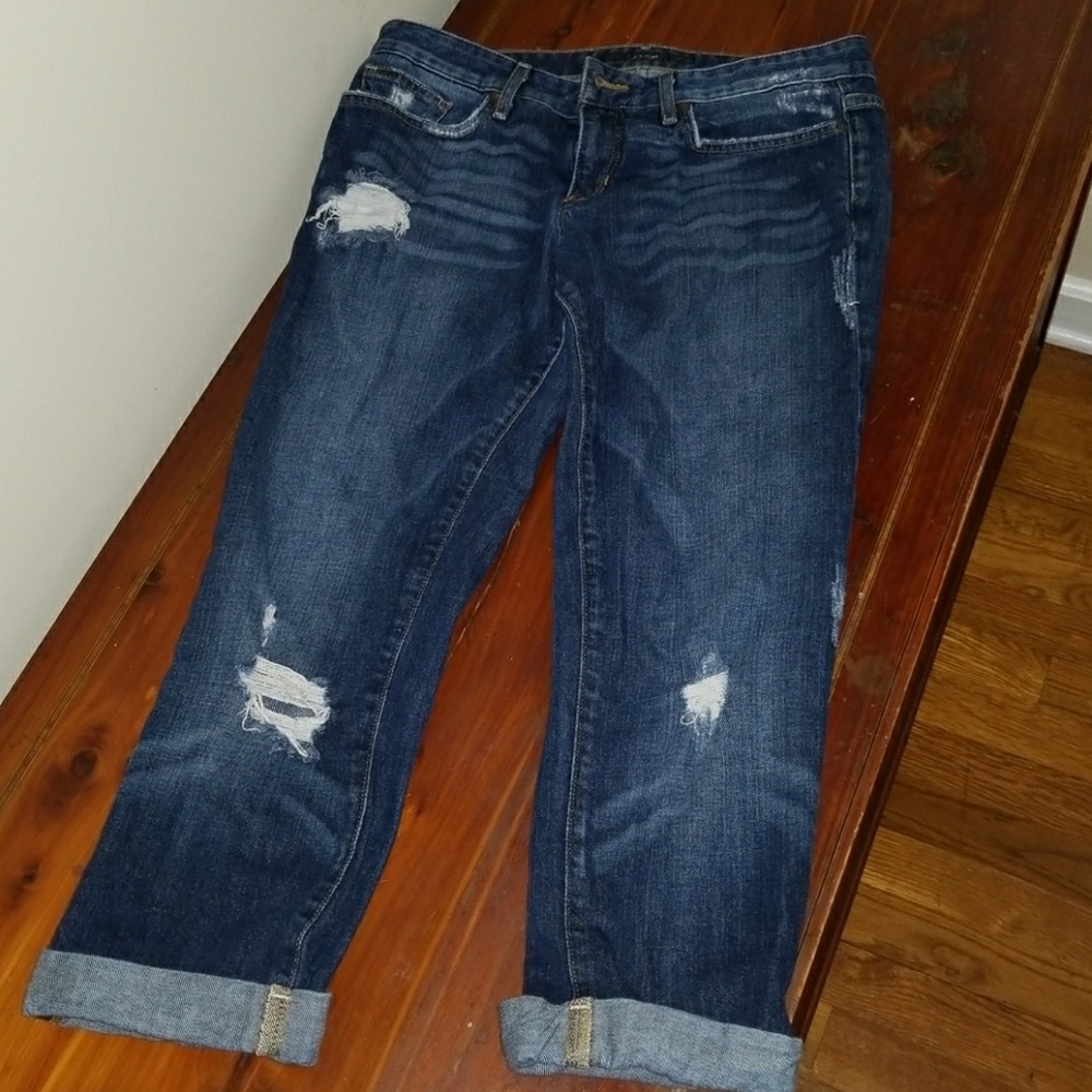 JOE'S Jeans Cropped Ex-Lover Denim, Size 27